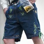 Trachtenhose aus Jeans von der Hosen Äktschn `z Minga